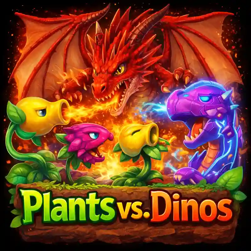 Plants vs Dinos Slot Game